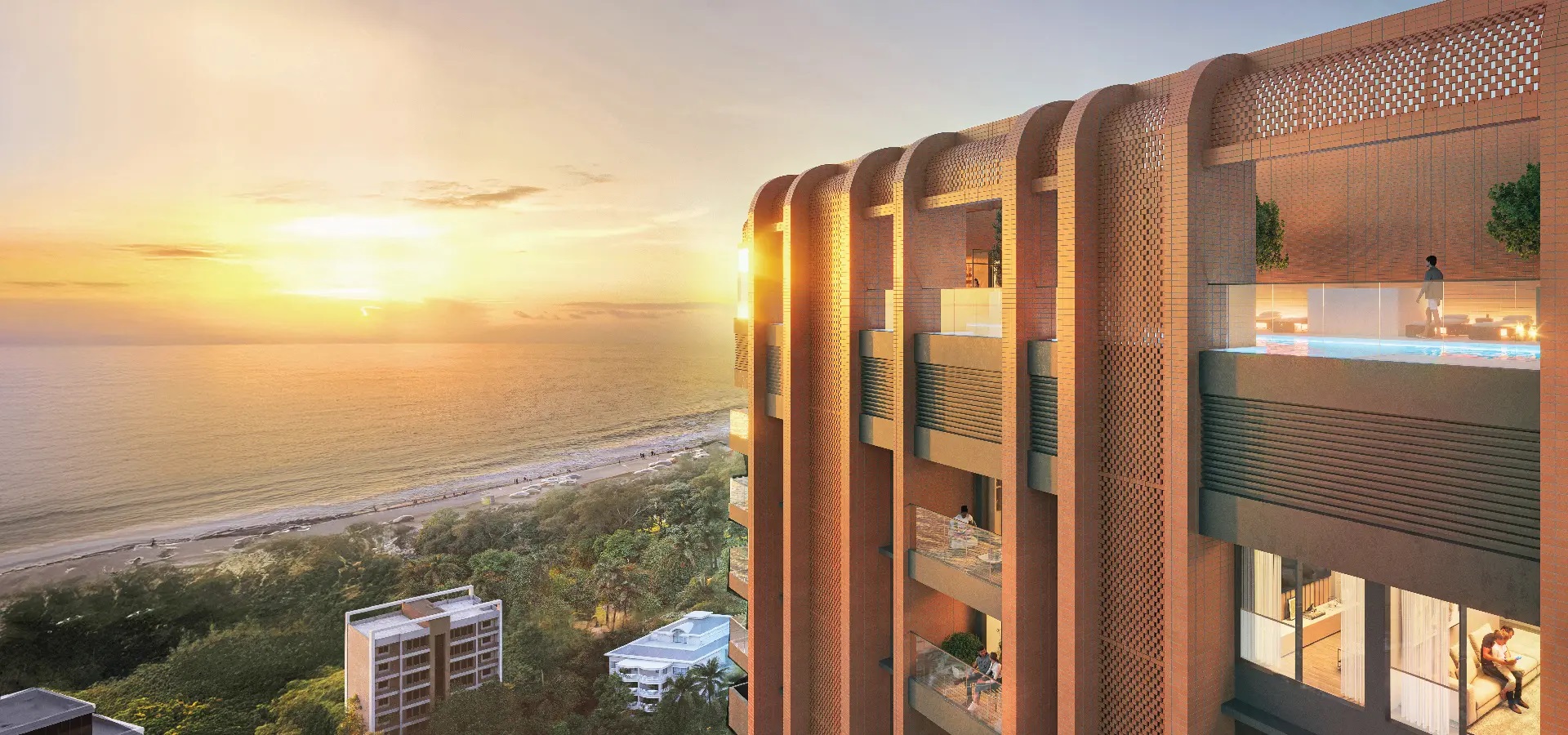 Luxury Apartment Building